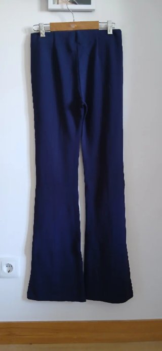 Pantalón elástico azul