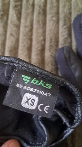 Guantes de moto BKS negros