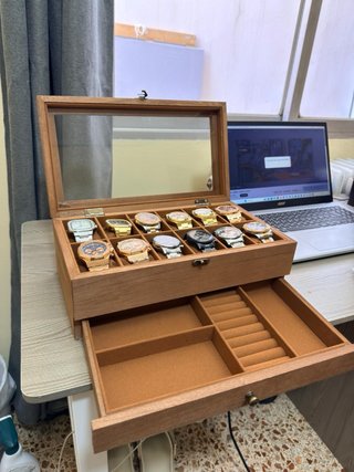 Caja Organizadora y Joyero Madera
