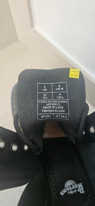 Dr. Martens Jadon III Botas Negras