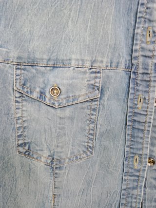 Camicia in denim leggero