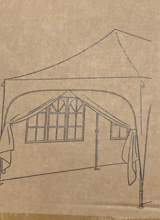 Carpa plegable 3x6m nueva Impermeable pabellon