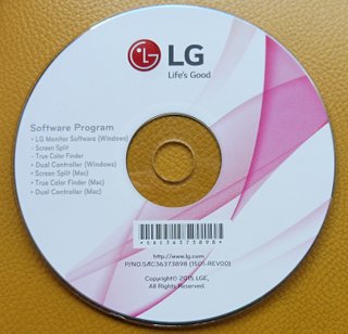 CD Software LG Monitor Mac/Windows