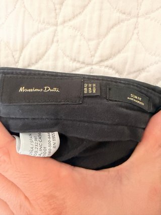 Pantalón chino Emidio Tucci azul marino talla 42
