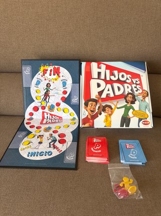 Juego Hijos vs Padres Bizak
