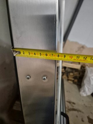 Puerta industrial frigorífico seguridad