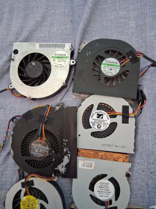 Lote ventiladores portátiles