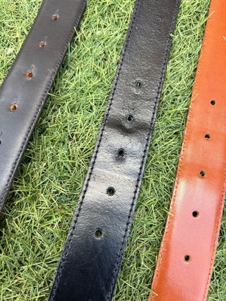 Lote 5 cinturones de piel hombre
