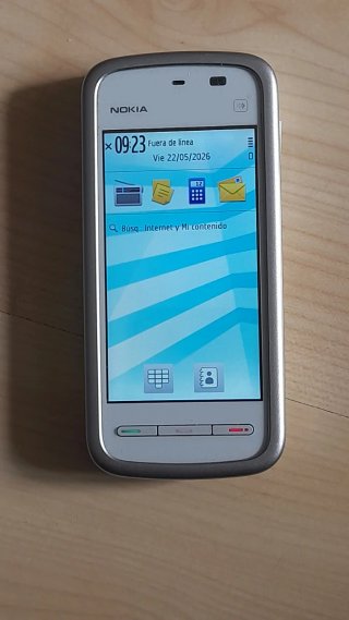 Nokia 5800 Plata/Blanco