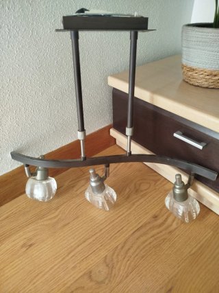 Lámpara de techo moderna 3 y 4 focos