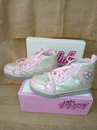 Zapatillas deportivas Kidclub niña rosa/plata