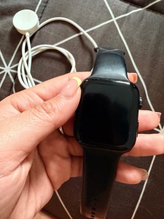 Reloj Inteligente Negro con Cargador