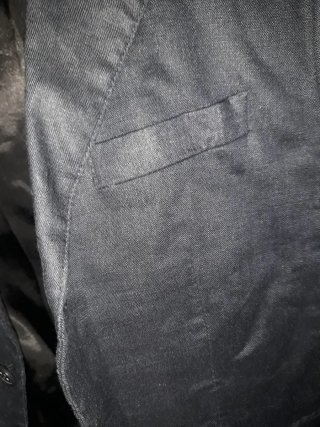 Americana Lino Negra Talla XS o 34