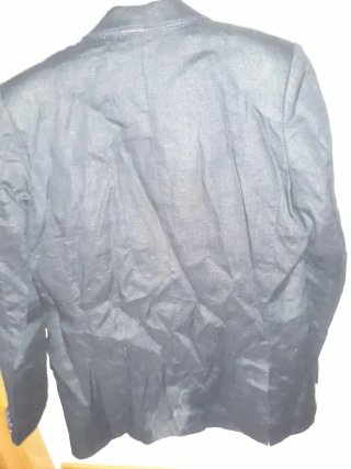 Americana Lino Negra Talla XS o 34
