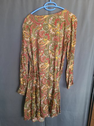 Vestido estampado TEX talla única