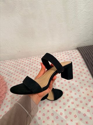 Sandalias Negras Mujer Talla 40