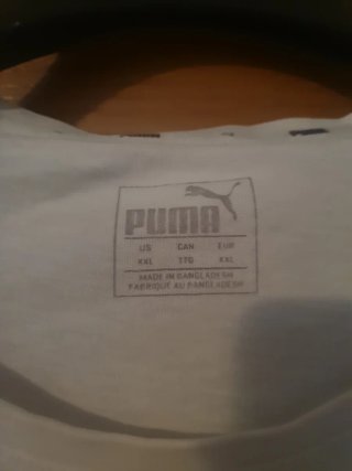Camiseta Puma Blanca