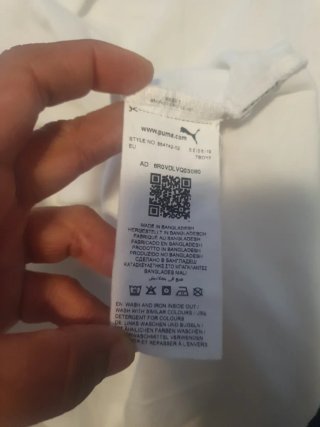 Camiseta Puma Blanca
