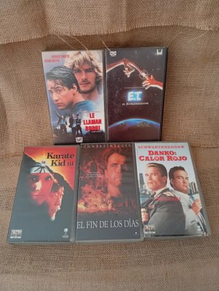 Lote 6 Películas VHS Disney Clásicos