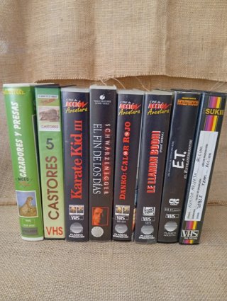 Lote 6 Películas VHS Disney Clásicos