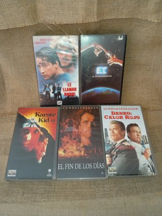 Lote 6 Películas VHS Disney Clásicos