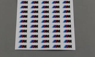 VINILO PEGATINAS BMW M SMALL
