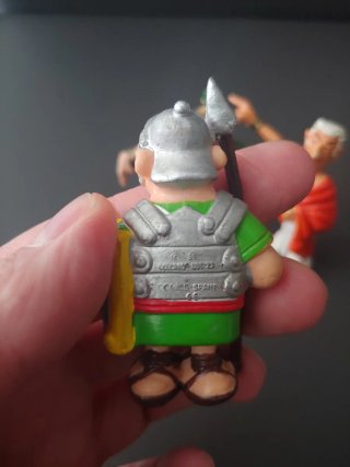 Lote figuras PVC romanos Asterix y Obelix