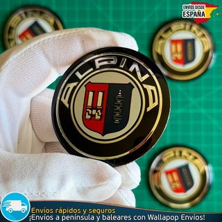 Emblema Alpina 56mm Logo Tapacubos Tapas BMW