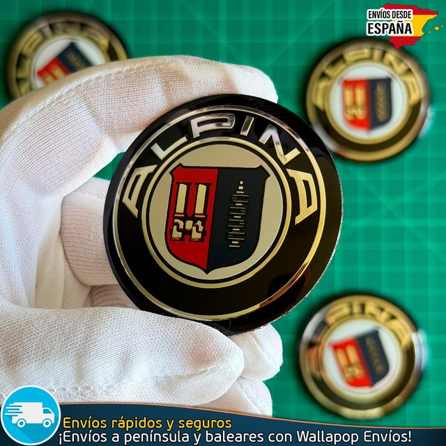 Emblema Alpina 56mm Logo Tapacubos Tapas BMW