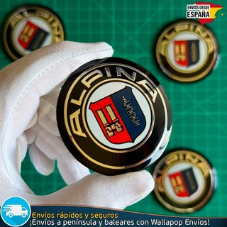 Emblema Alpina 56mm Logo Tapacubos Tapas BMW