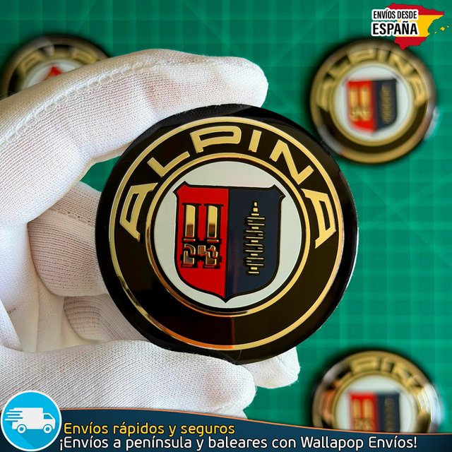 Emblema Alpina 56mm Logo Tapacubos Tapas BMW