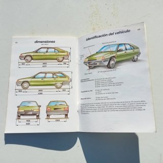 Manual de Instrucciones Citroën BX