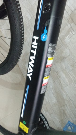 BICI ELECTRICA 26" NUEVA HITWAY BK7 250W 36VT 12AH