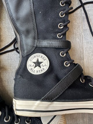 Botas negras Converse All Star. Talla 40.Unisex