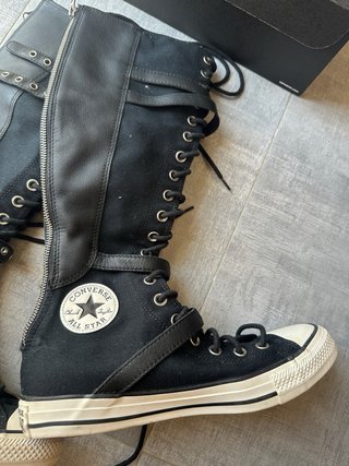 Botas negras Converse All Star. Talla 40.Unisex
