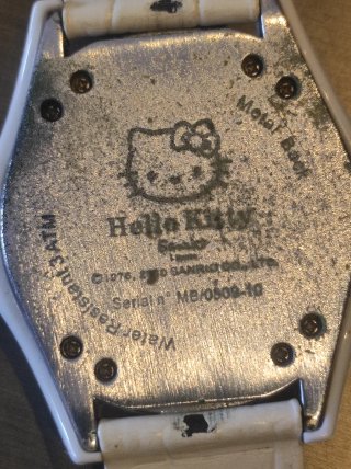 Reloj Hello Kitty Edición Limitada Blanco/Oro