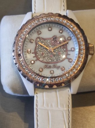 Reloj Hello Kitty Edición Limitada Blanco/Oro