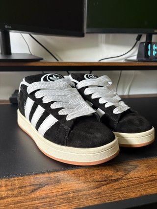 Adidas Campus Zapatillas Negras Blancas