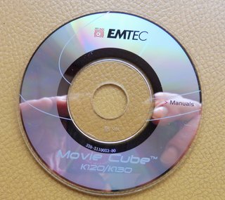 CD-ROM EMTEC Movie Cube K120/K130 Software