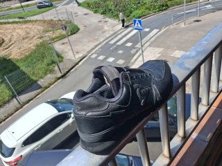 Zapatillas Dunlop Flying Wing Negras Talla 42
