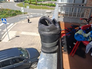 Zapatillas Dunlop Flying Wing Negras Talla 42