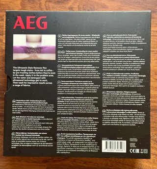 AEG Lápiz quitamanchas ultrasonido