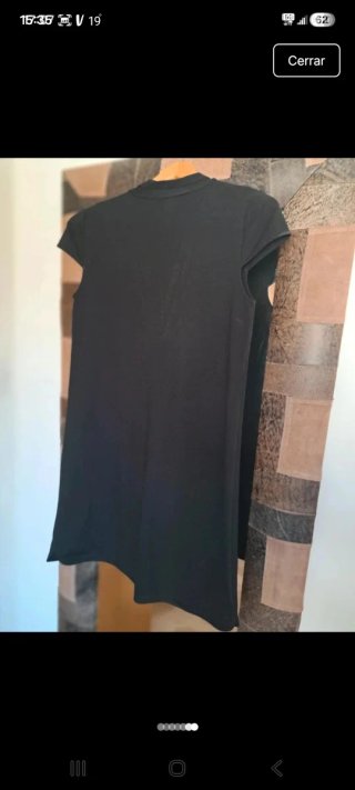 Vestido negro Massimo Dutti