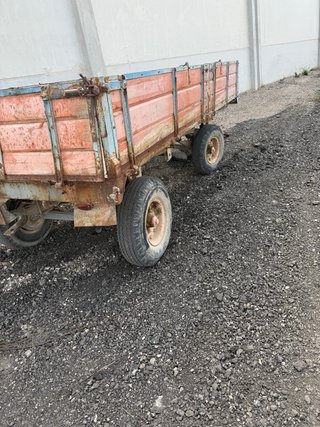 Remolque basculante 2 ejes 8000kg