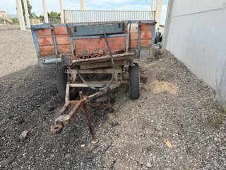 Remolque basculante 2 ejes 8000kg