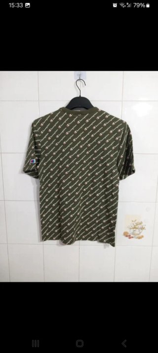 T-shirt Champion uomo verde taglia S