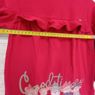 Vestido vermelho com ursinhos, Mayoral