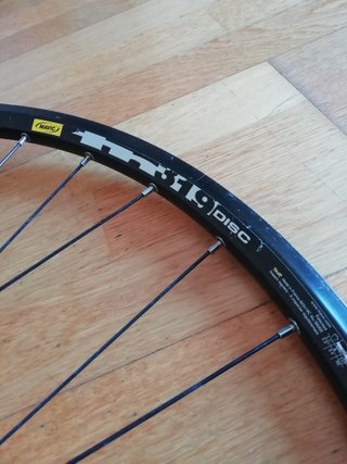 Rueda delantera Mavic 319 Disc 29 eje 9x100