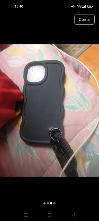 Funda iPhone 13 Pro Max Negra Leer descripcion