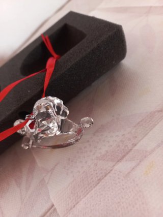 Adorno Bebé Swarovski Primera Navidad